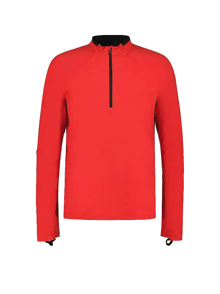 RUKKA | Maglia da running da uomo Maanin con zip | Rosso