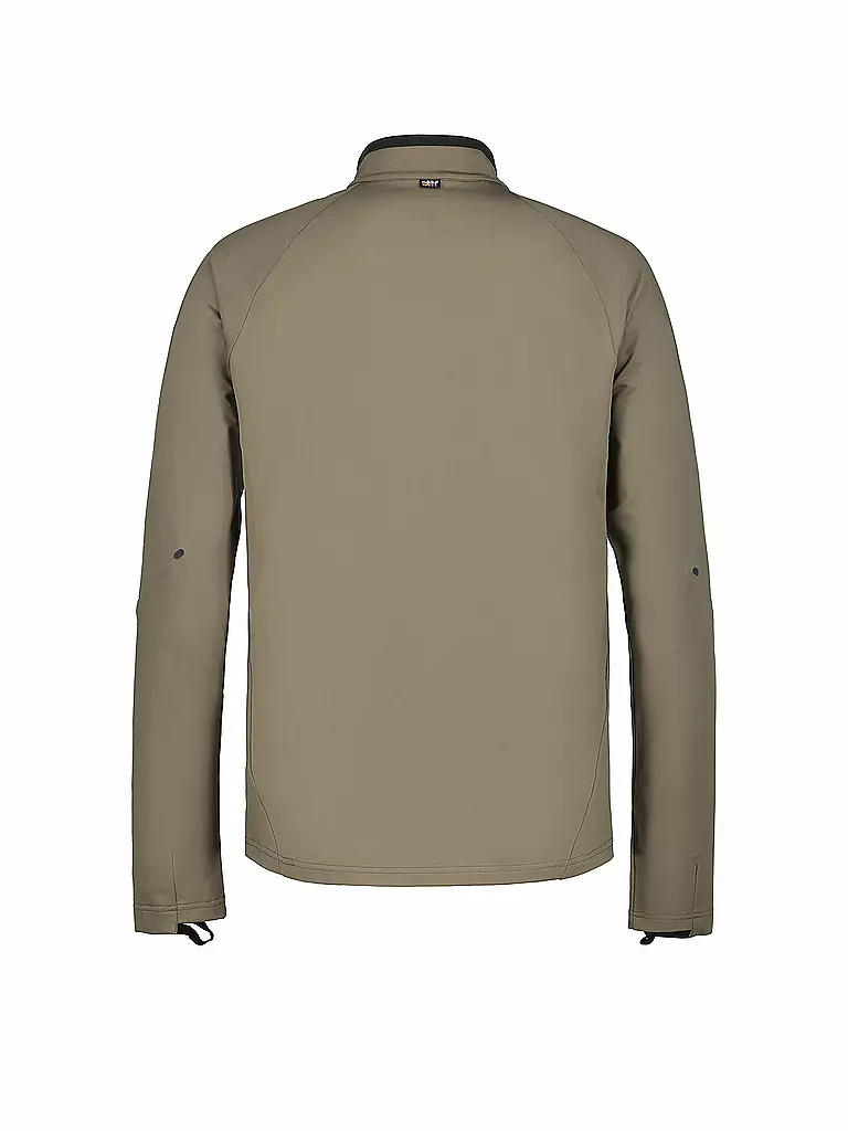 RUKKA | Maglia da running da uomo Maanin con zip | Marrone