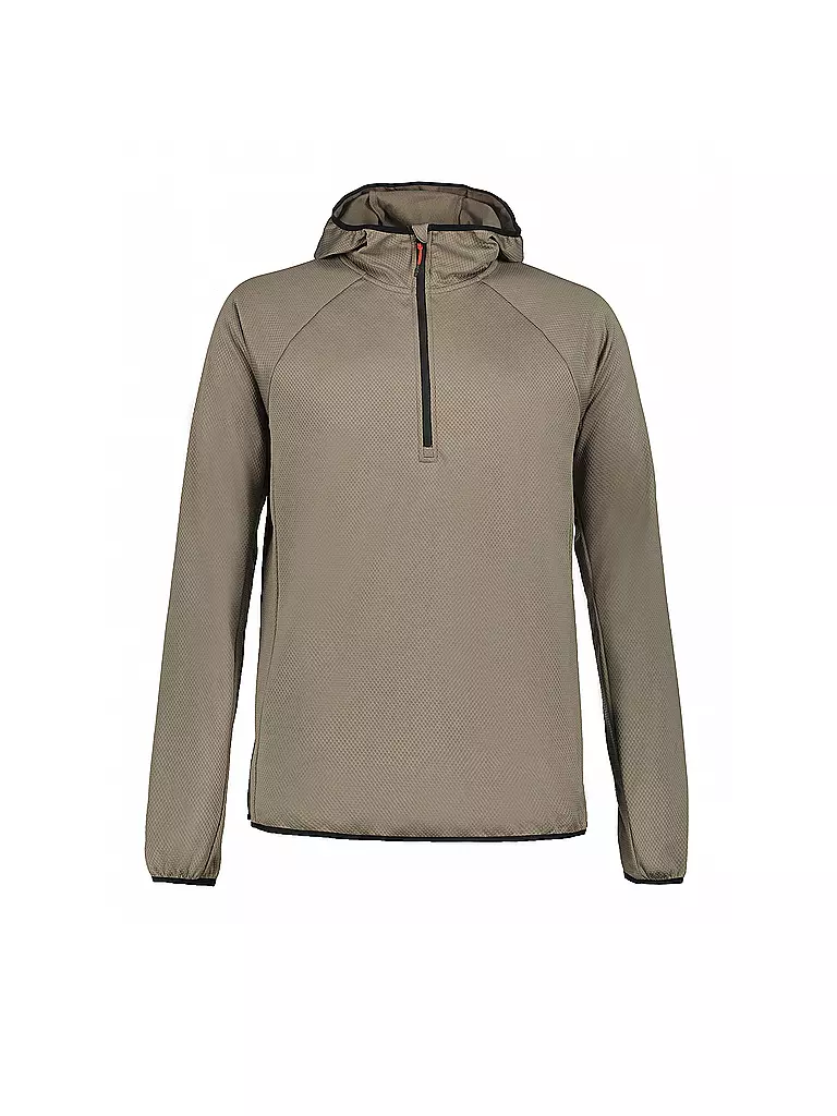 RUKKA | Maglia da running da uomo Meilan 17" Zip | Marrone