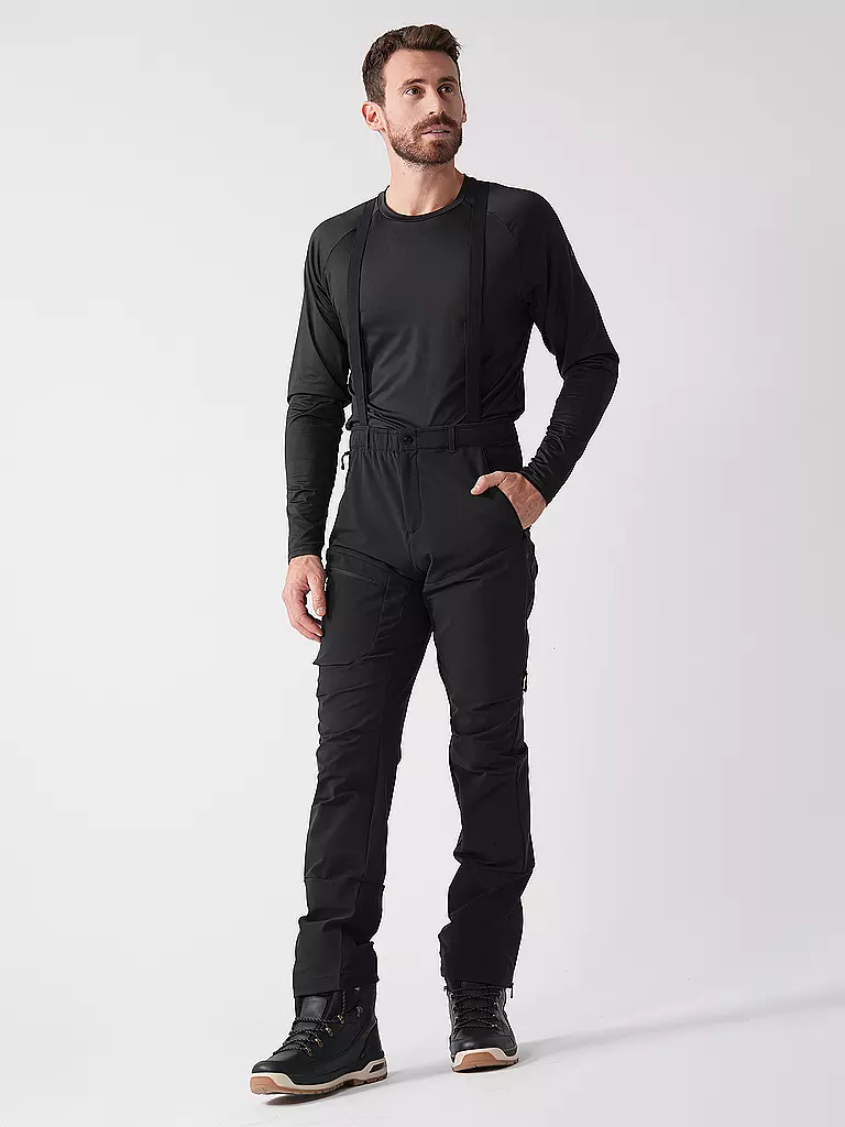 RUKKA | Maglia da running da uomo Muosto | Nero