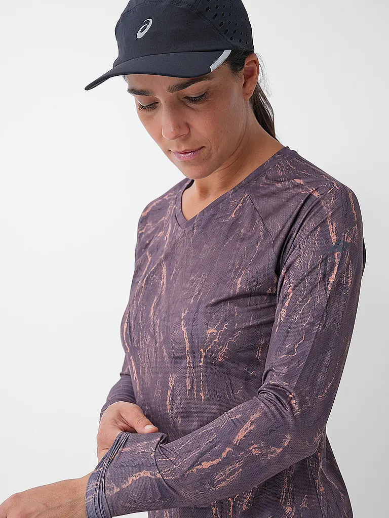 RUKKA | Maglietta da running da donna Muotka Print | Lilla