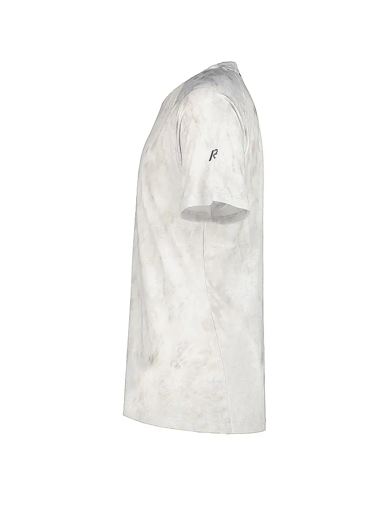 RUKKA | Maglietta da running da uomo Maavesi Print | Bianco