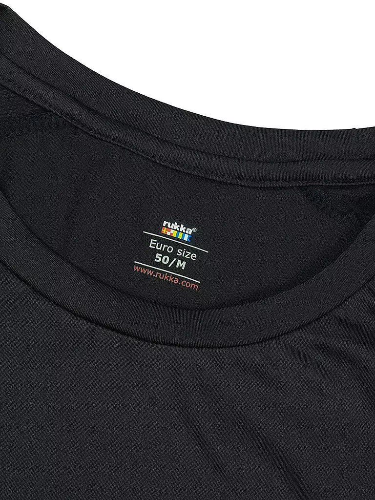 RUKKA | Maglietta da running da uomo Muosto | Nero