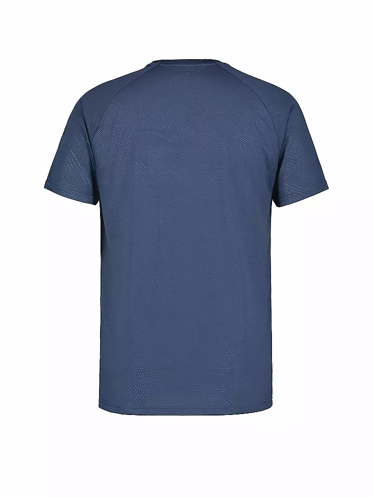 RUKKA | Maglietta da running da uomo Muukko Print | Blu scuro