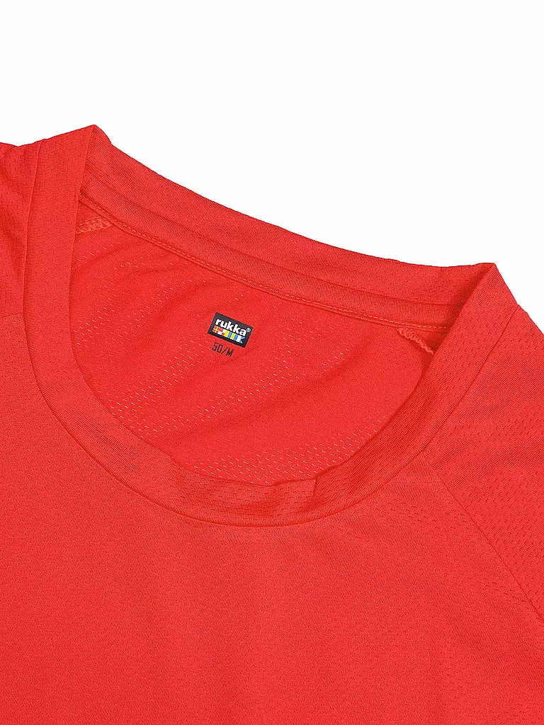 RUKKA | Maglietta da running da uomo Muukko | Rosso
