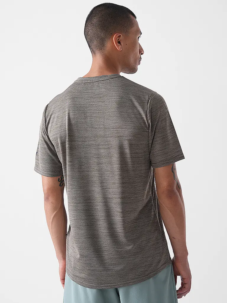 RUKKA | Maglietta da running da uomo Ylikiika | Marrone