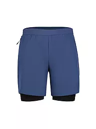 RUKKA | Pantaloncini da running da uomo Maaninka 2in1 | Blu scuro