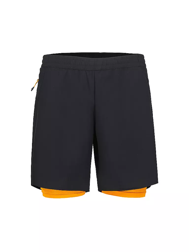 RUKKA | Pantaloncini da running da uomo Maaninka Light 2in1 | Nero