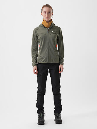 SALEWA | Giacca in pile da donna Puez Altavia Polarlite con cappuccio