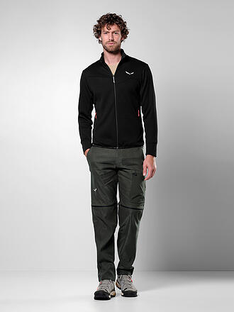 SALEWA | Giacca in pile da uomo Puez Waffle Hoodie