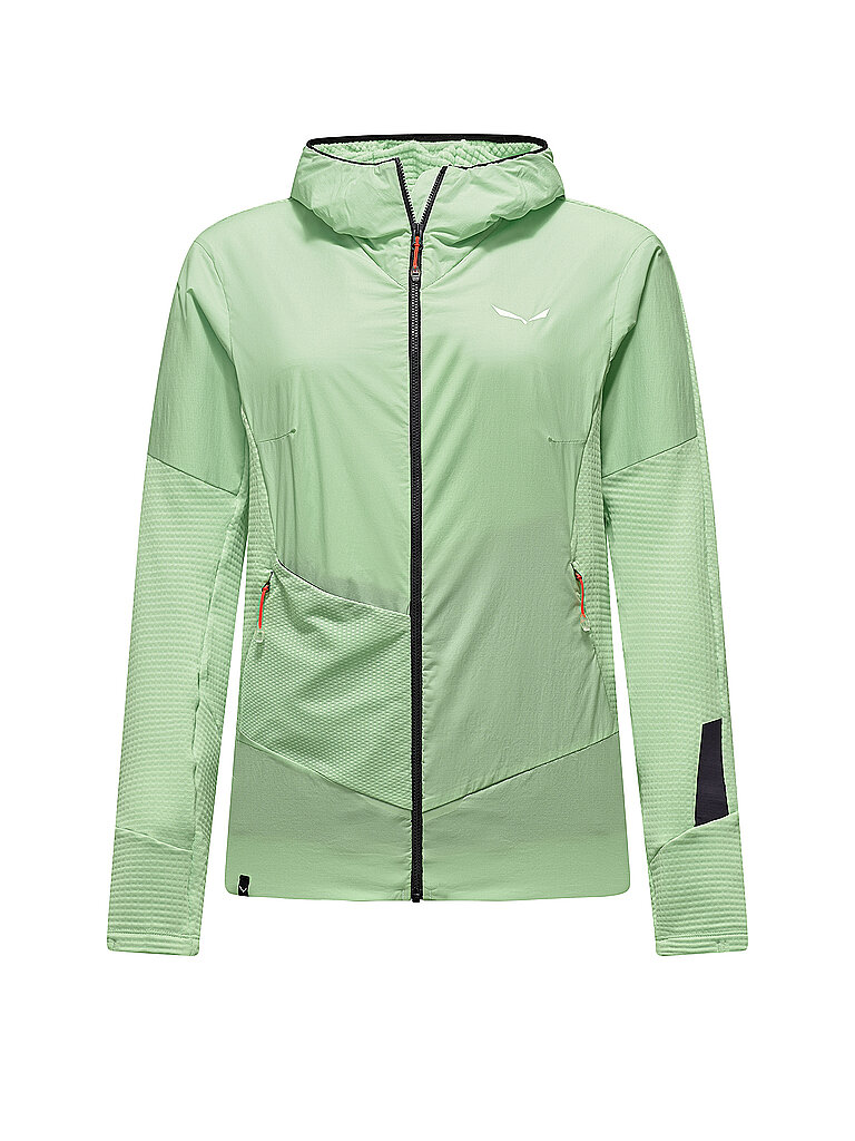 Giacca in pile da donna Pedroc PL Wind Hoodie verde chiaro 38