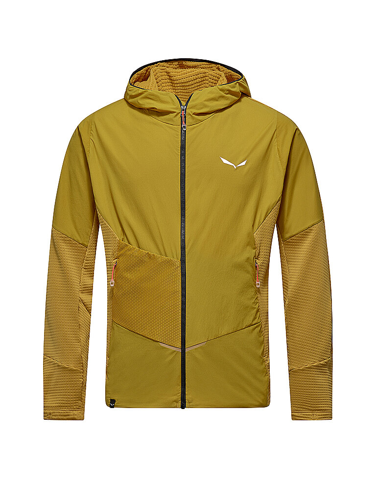 Giacca in pile da uomo Pedroc PL Wind Hoodie senape XL