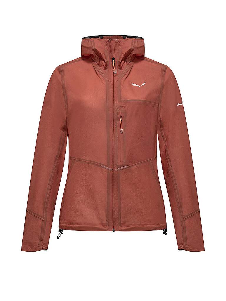Giacca da trekking da donna Pedroc Light 2 PTX 2,5L Hoodie rame 40