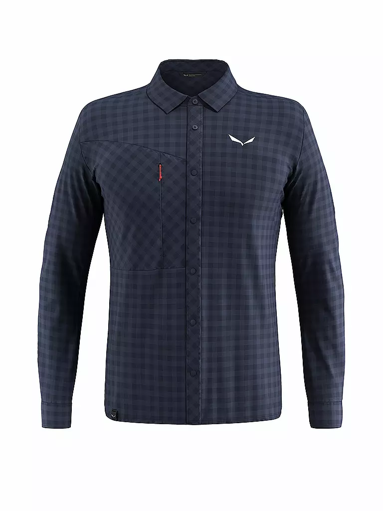 SALEWA | Camicia da uomo Puez Dry | Blu scuro