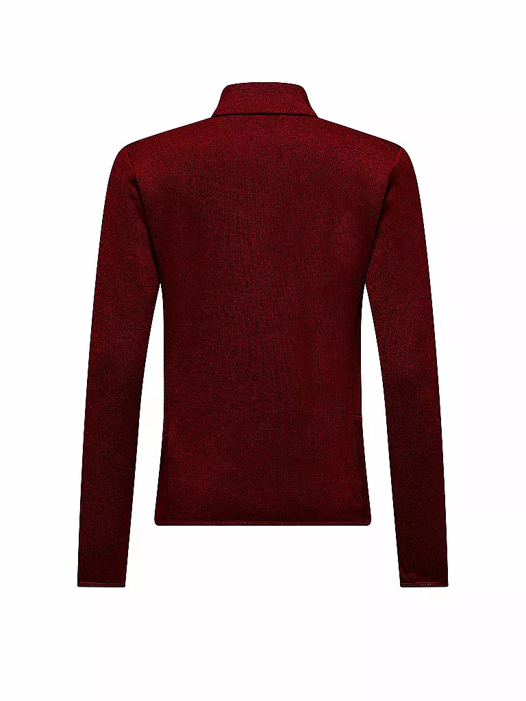 SALEWA | Damen Fleecejacke Puez Rocca PL | Rosso scuro