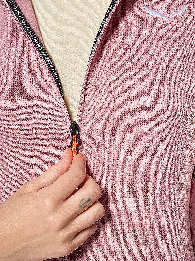 SALEWA | Damen Fleecejacke Puez Rocca PL | Rosa