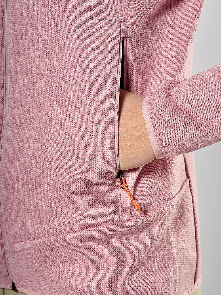 SALEWA | Damen Fleecejacke Puez Rocca PL | Rosa