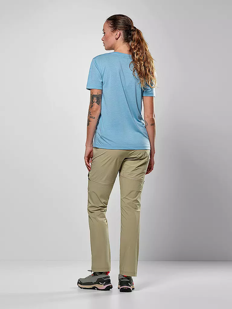 SALEWA | Damen Funktonsshirt Eagle Pack Dry'Ton | Blu chiaro