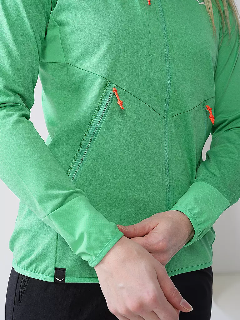 SALEWA | Giacca con cappuccio da donna Agner Hybrid Polarlite Durastretch |