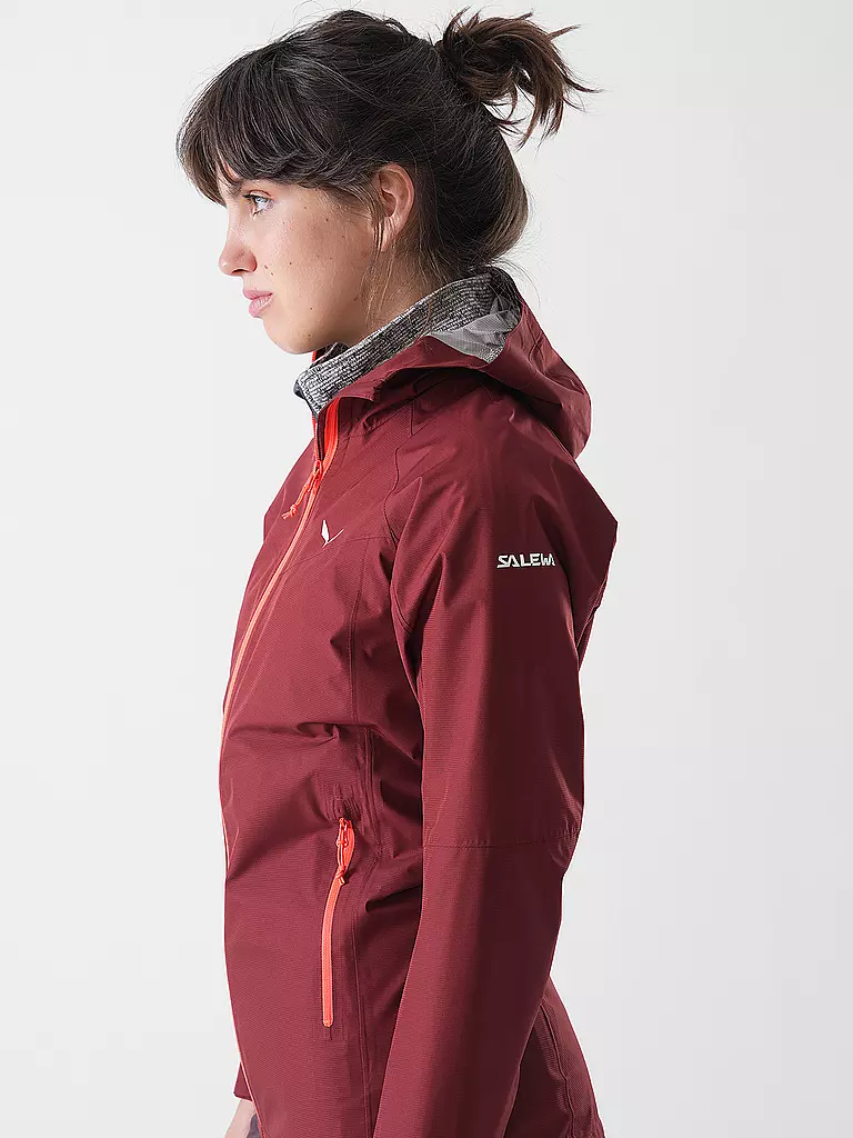 SALEWA | Giacca da trekking da donna Puez Aqua Powertex con cappuccio |