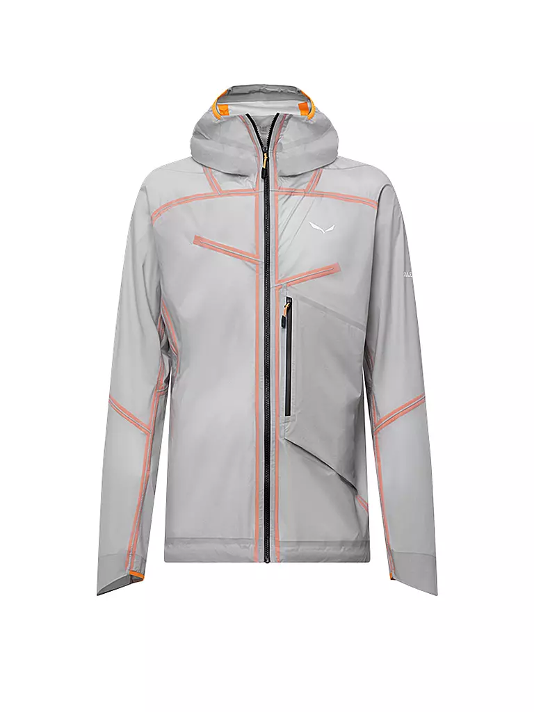 SALEWA | Giacca da trekking da uomo NXT.PTX 3L | Grigio chiaro