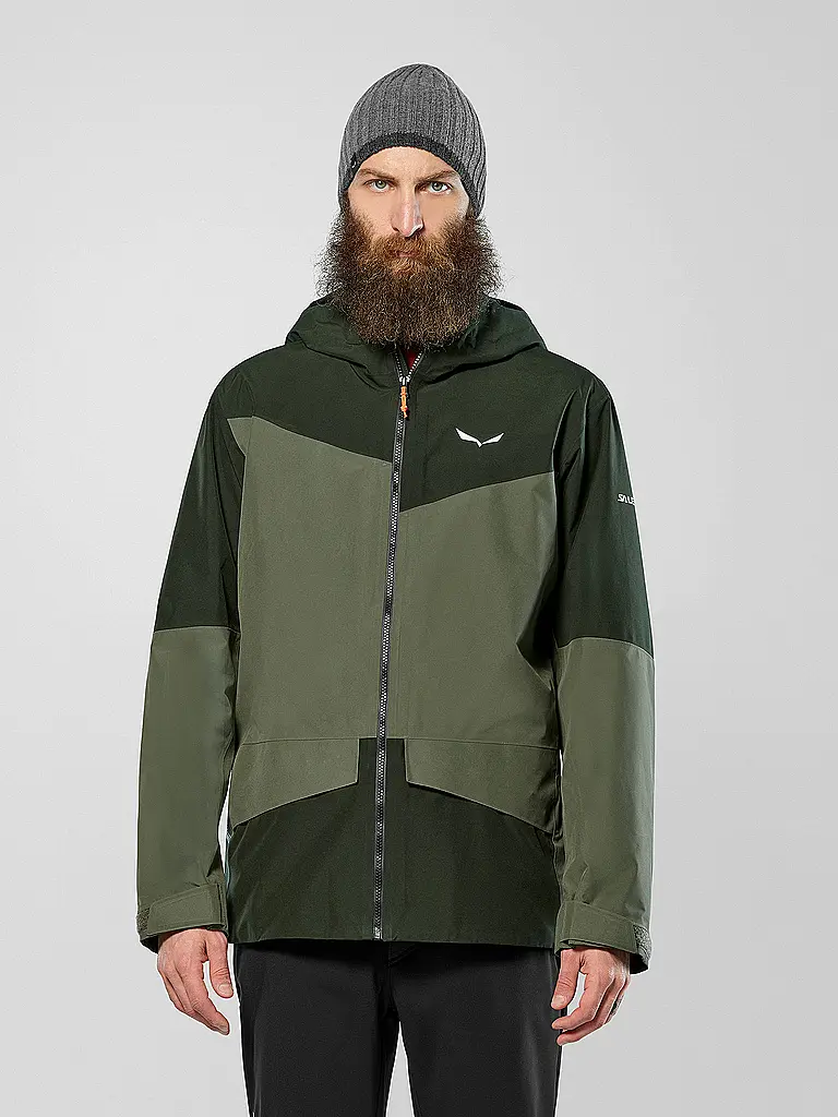 SALEWA | Giacca da trekking da uomo Puez 2L Gore-Tex® con cappuccio |