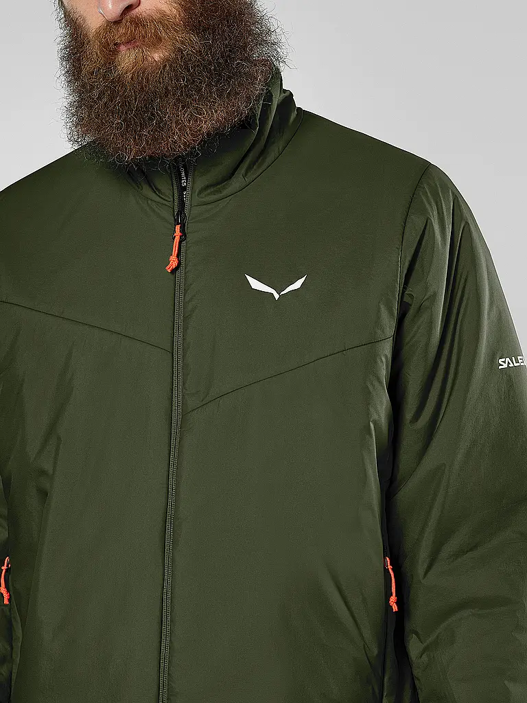 SALEWA | Giacca da uomo Puez Catinaccio 2 Tirolwool® | Oliva