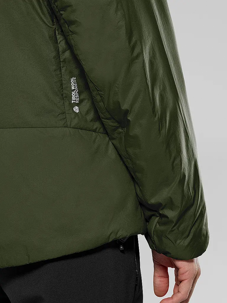 SALEWA | Giacca da uomo Puez Catinaccio 2 Tirolwool® | Oliva