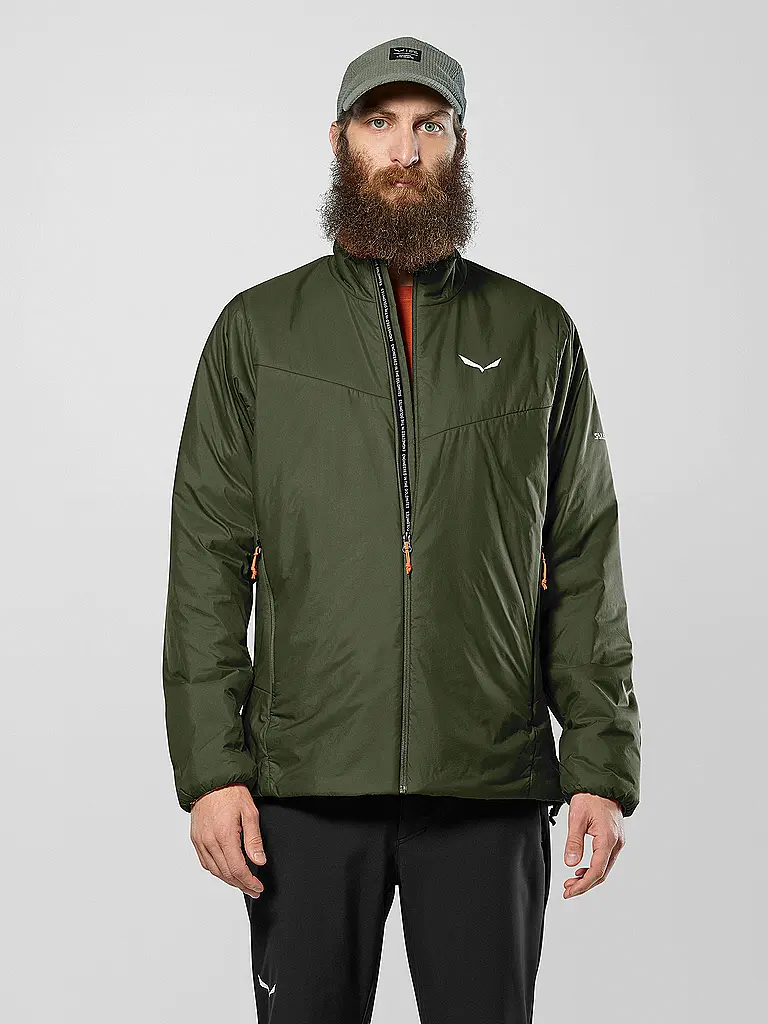 SALEWA | Giacca da uomo Puez Catinaccio 2 Tirolwool® | Oliva
