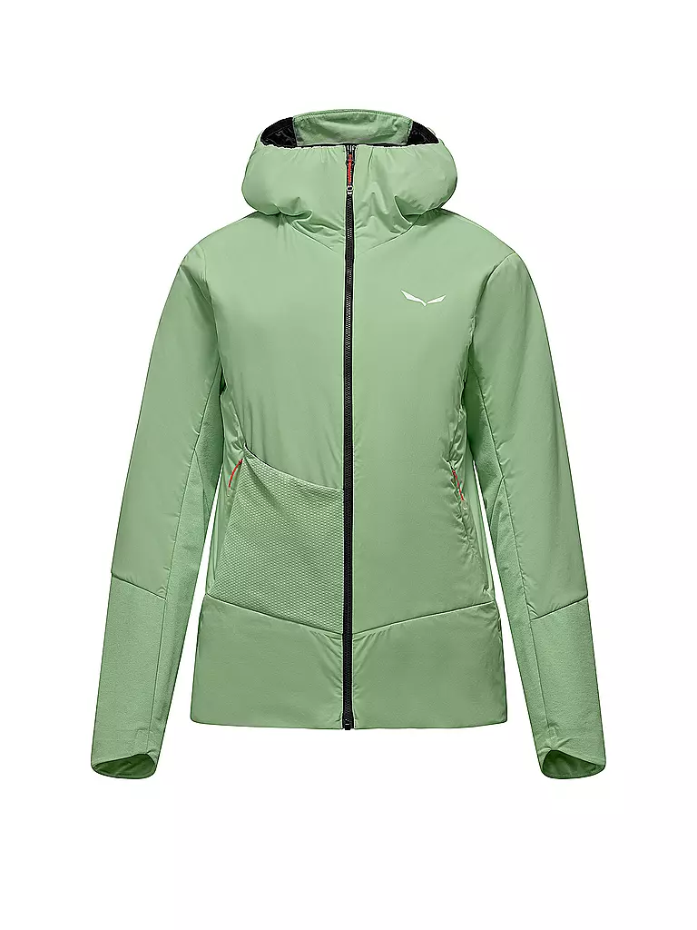 SALEWA | Giacca ibrida da donna Pedroc TQ Air con cappuccio | Verde chiaro