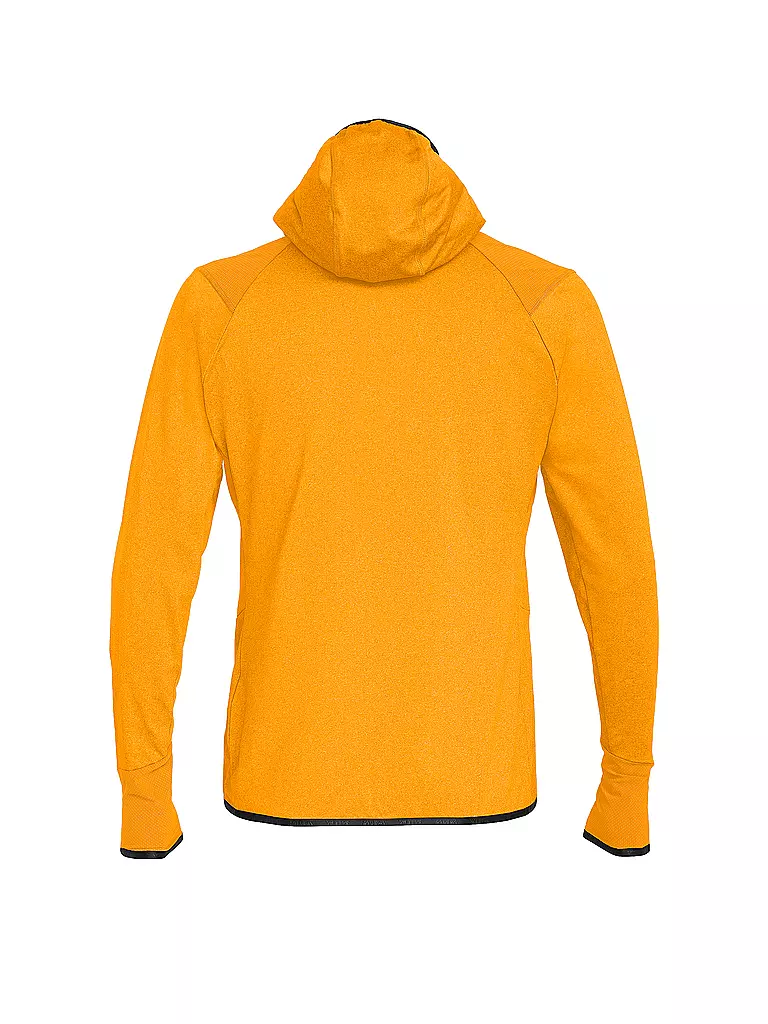 SALEWA | Giacca ibrida da uomo Agner Polarlite Durastretch con cappuccio | Arancione