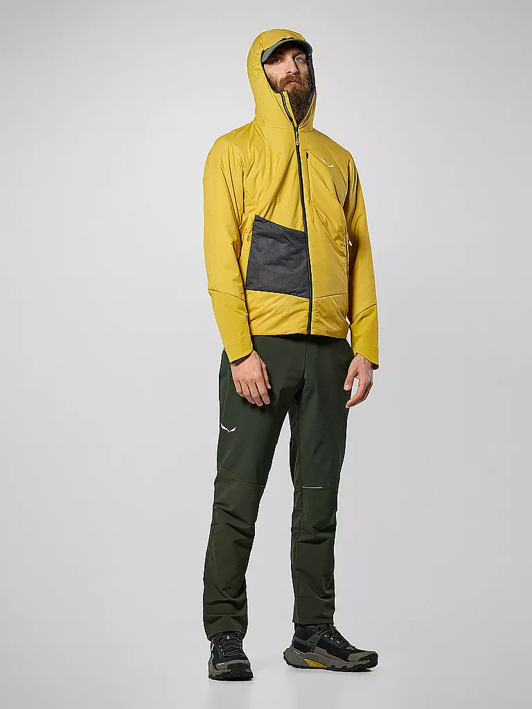 SALEWA | Giacca ibrida da uomo Pedroc TQ Air con cappuccio | Oro