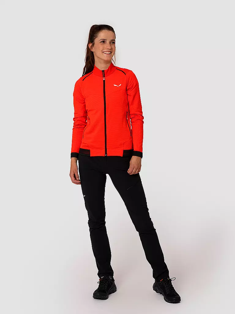 SALEWA | Giacca in pile da donna Pedroc 2 Polarlite | Rosso