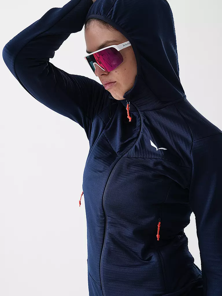 SALEWA | Giacca in pile da donna Puez Altavia Polarlite con cappuccio |