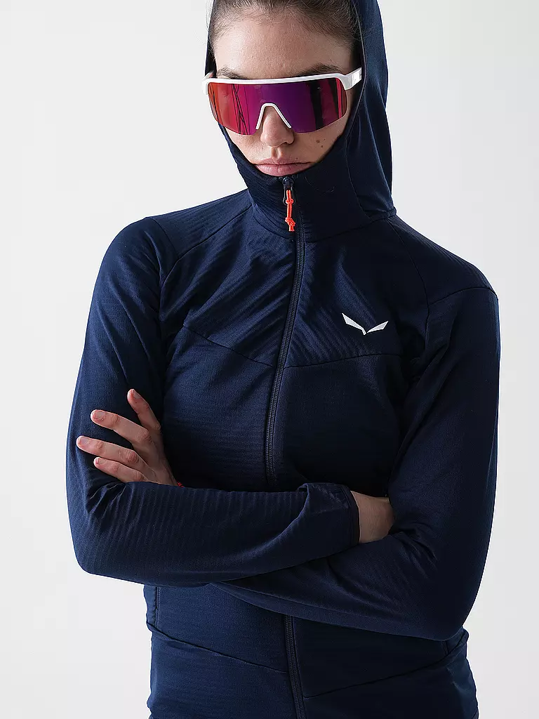 SALEWA | Giacca in pile da donna Puez Altavia Polarlite con cappuccio |