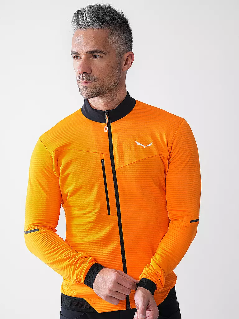 SALEWA | Giacca in pile da uomo Pedroc 2 Polarlite | Arancione