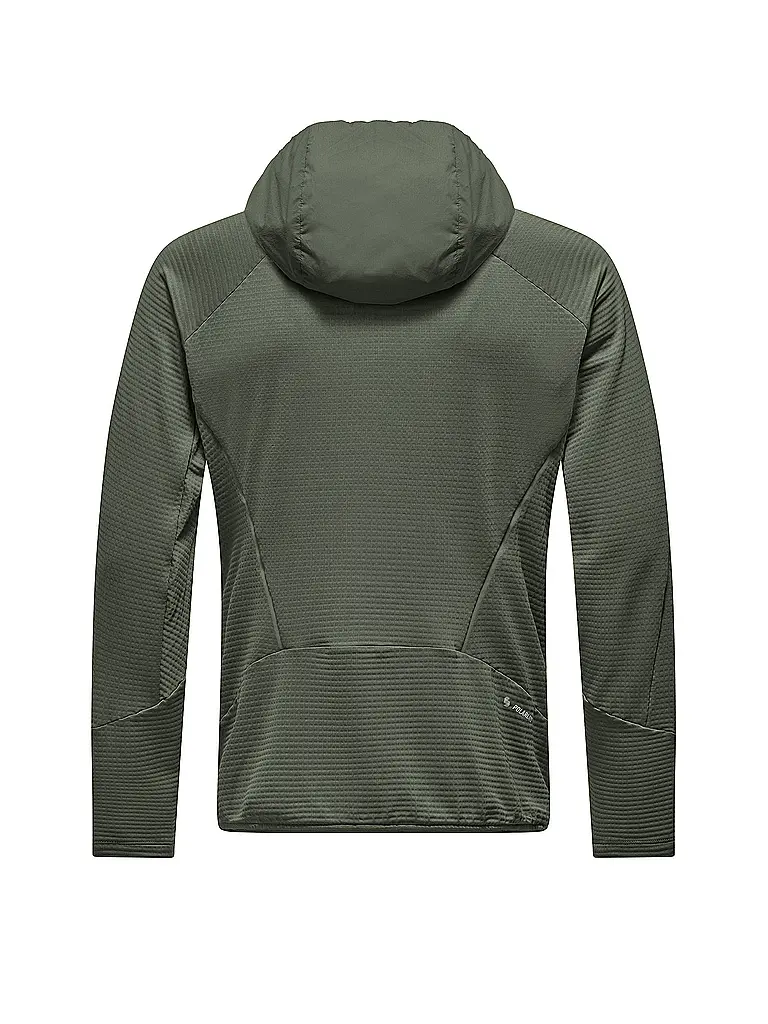 SALEWA | Giacca in pile da uomo Pedroc PL Wind con cappuccio |