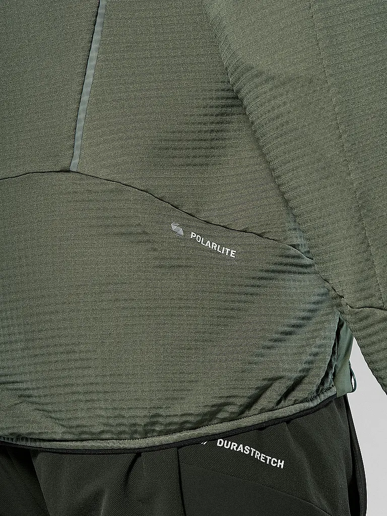 SALEWA | Giacca in pile da uomo Pedroc PL Wind con cappuccio |