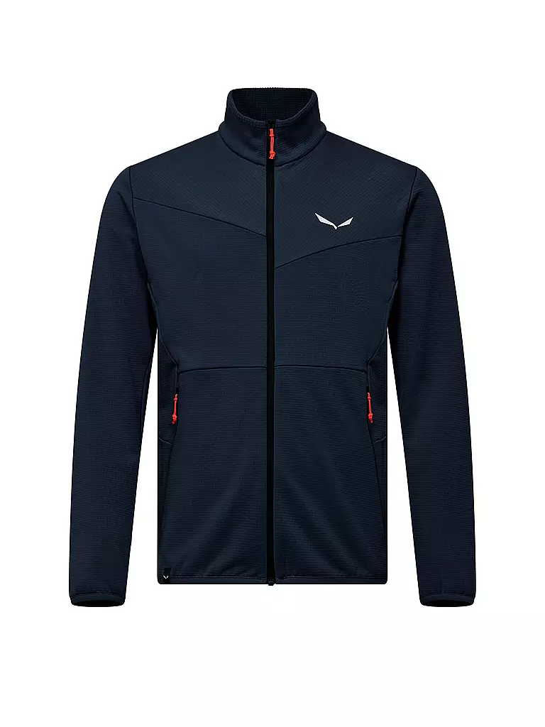 SALEWA | Giacca in pile da uomo Puez Cammino Polarlite | Blu scuro