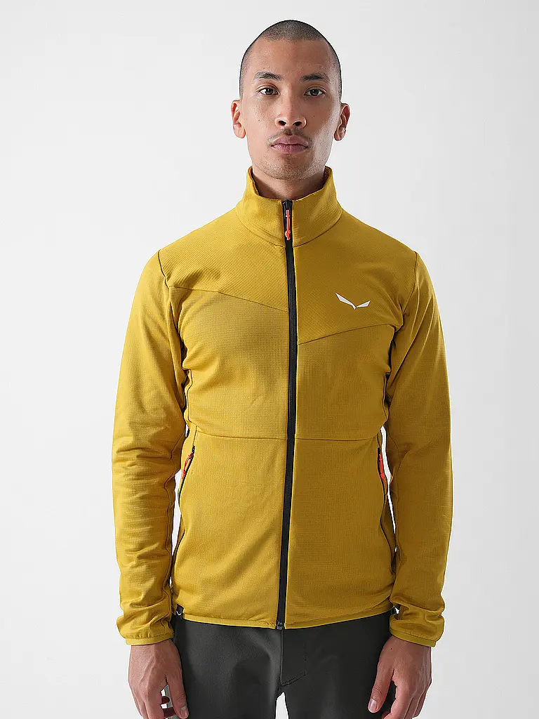 SALEWA | Giacca in pile da uomo Puez Cammino Polarlite | Oro