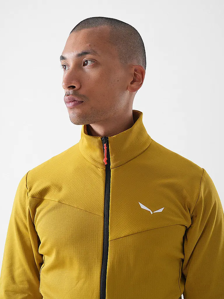 SALEWA | Giacca in pile da uomo Puez Cammino Polarlite | Oro
