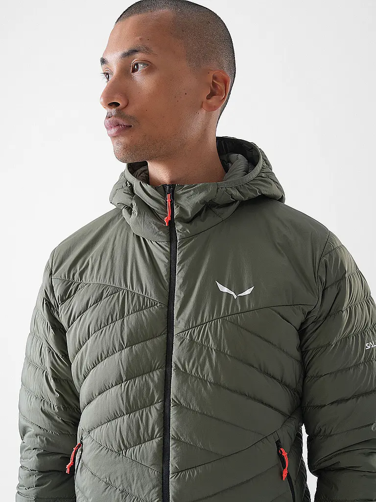 SALEWA | Giacca isolante da uomo Brenta RDS con cappuccio in piuma |