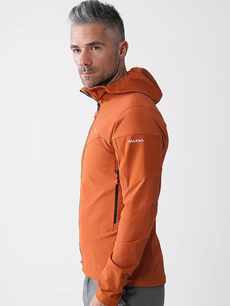 SALEWA | Giacca softshell da uomo Agner Durastretch | Arancione