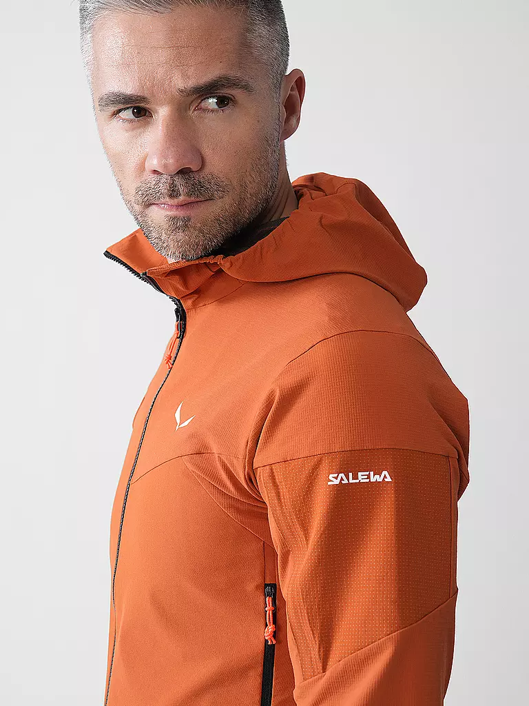 SALEWA | Giacca softshell da uomo Agner Durastretch | Arancione