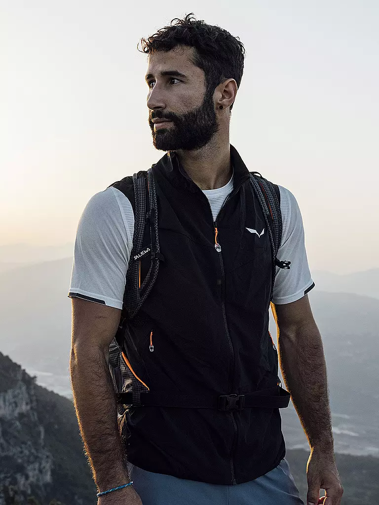 SALEWA | Gilet outdoor da uomo Pedroc Durastretch Light con cappuccio |