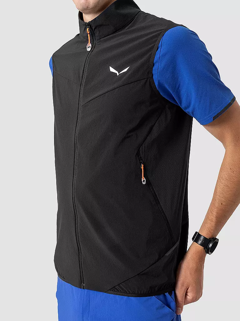 SALEWA | Gilet outdoor da uomo Pedroc Durastretch Light con cappuccio |