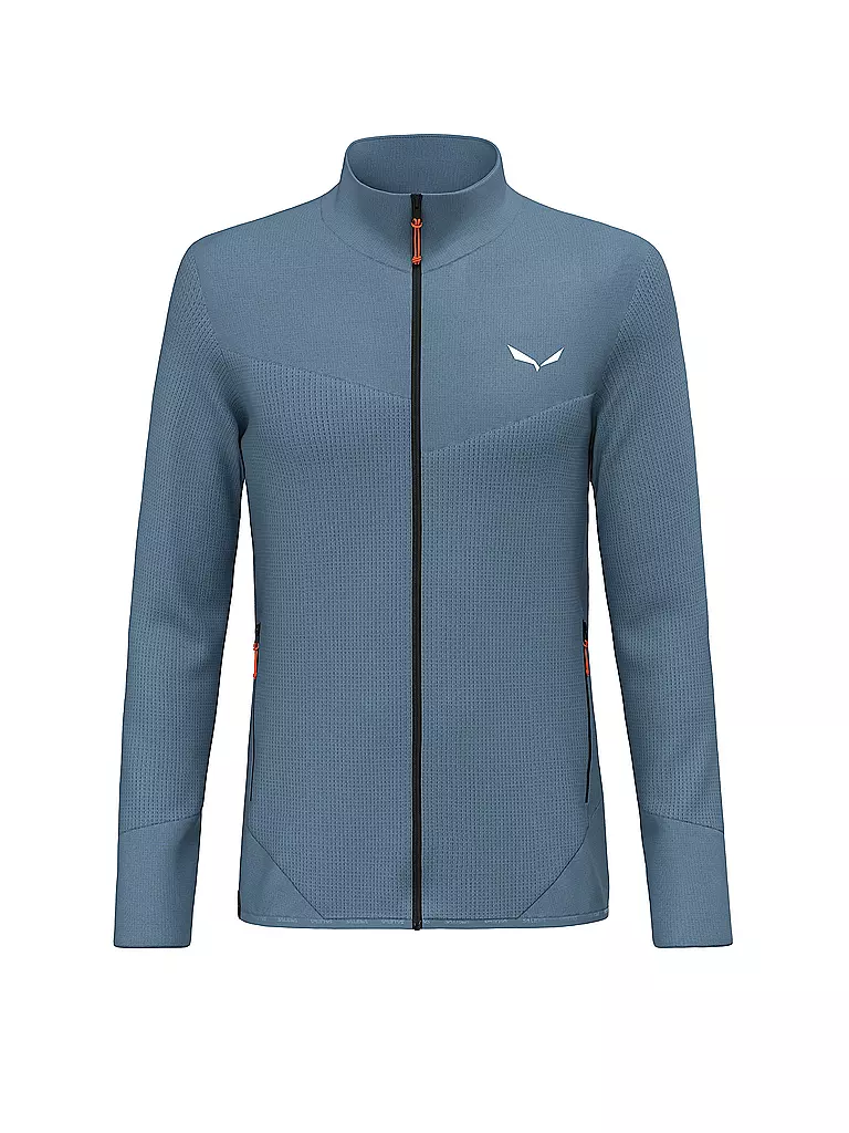 SALEWA | Herren Fleecejacke Puez  Waffle Hoodie | Grigio