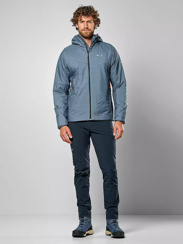 SALEWA | Herren Isojacke Puez Catinaccio 2 TWR Hoodie | Blu chiaro