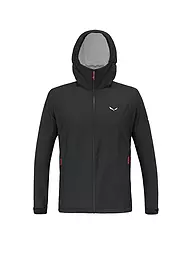 SALEWA | Herren Wanderjacke Puez Aqua 4 2.5L Powertex Hoodie | Nero