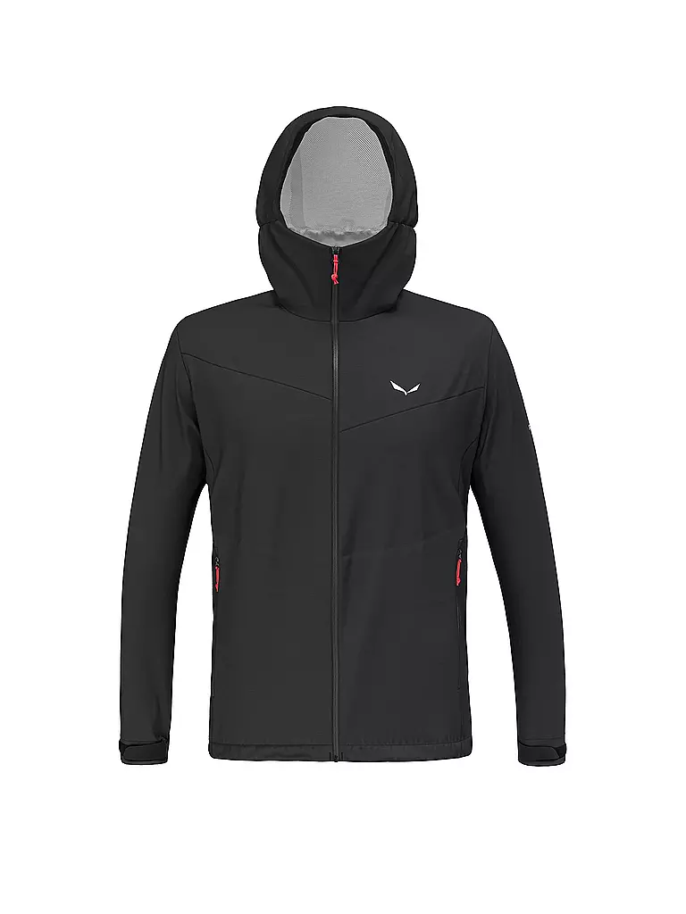 SALEWA | Herren Wanderjacke Puez Aqua 4 2.5L Powertex Hoodie | Nero